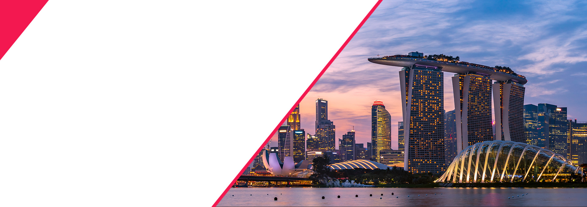 Singapore website banner